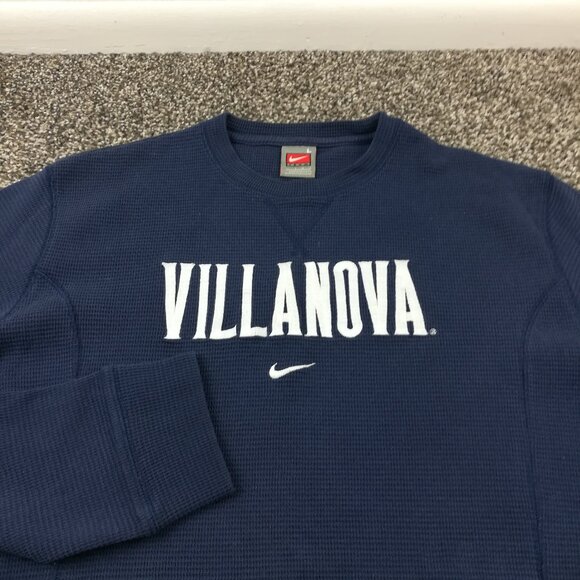 Nike Other - Vintage Villanova Wildcats Sweatshirt Nike Center Swoosh Thermal Mens Large